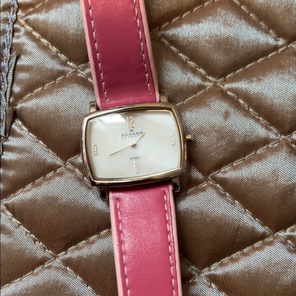 Pink Skagen Watch